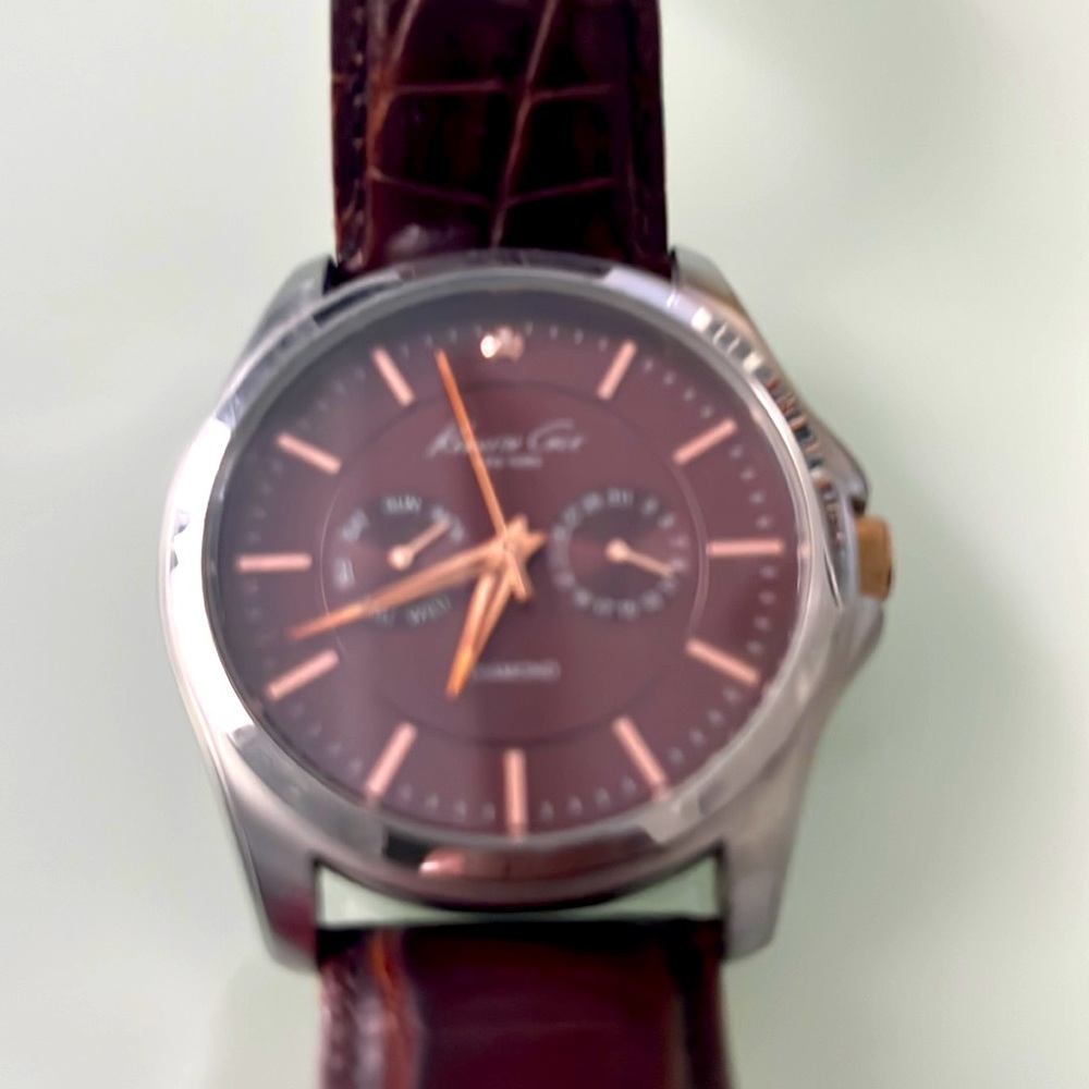 Kenneth Cole Mens Brown Watch